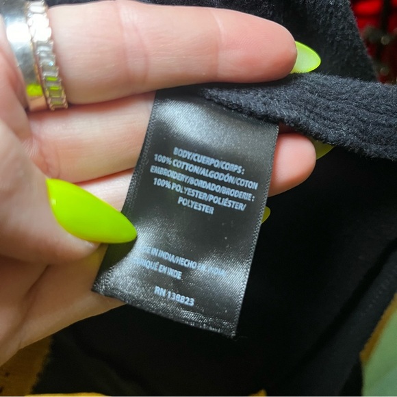 SHYANNE Cascade Embroidered French Terry Cardigan Western Embellished Timeless - Picture 4 of 15